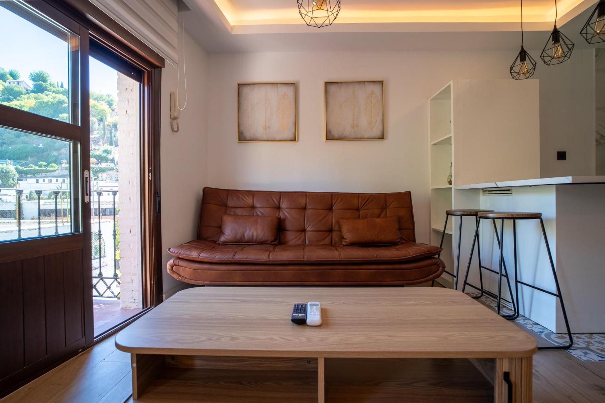 Apartamento para dos a los pies de la Alhambra Granada Exterior foto